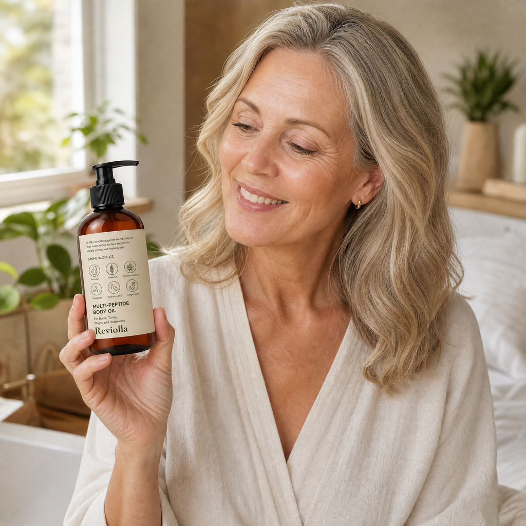 Peptide Body Oil — for Crepey & Thinning Skin